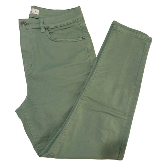 LOFT Denim - Loft Green High Rise Jeans